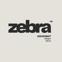 Zebra - tipografiýa